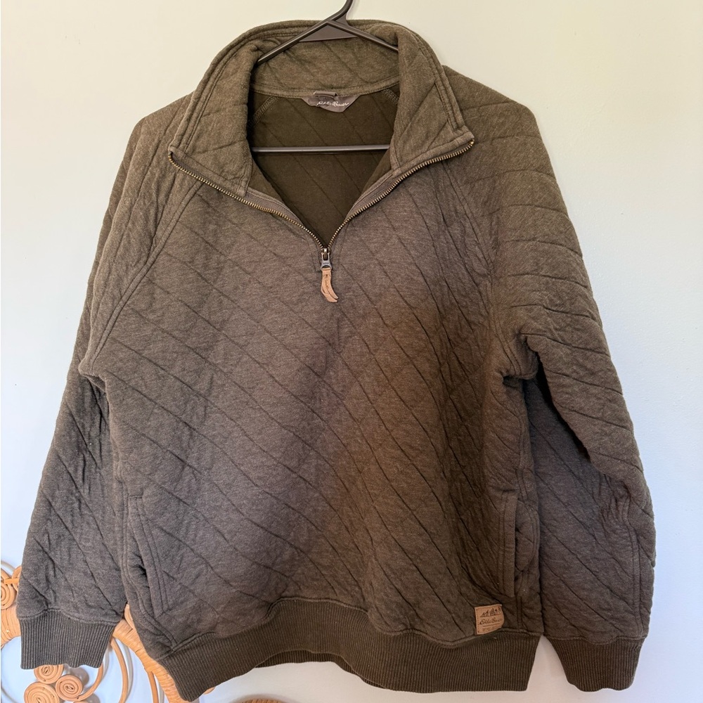 Eddie Bauer Quilted Pullover